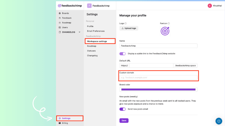 Host Your Roadmap on a Custom Domain